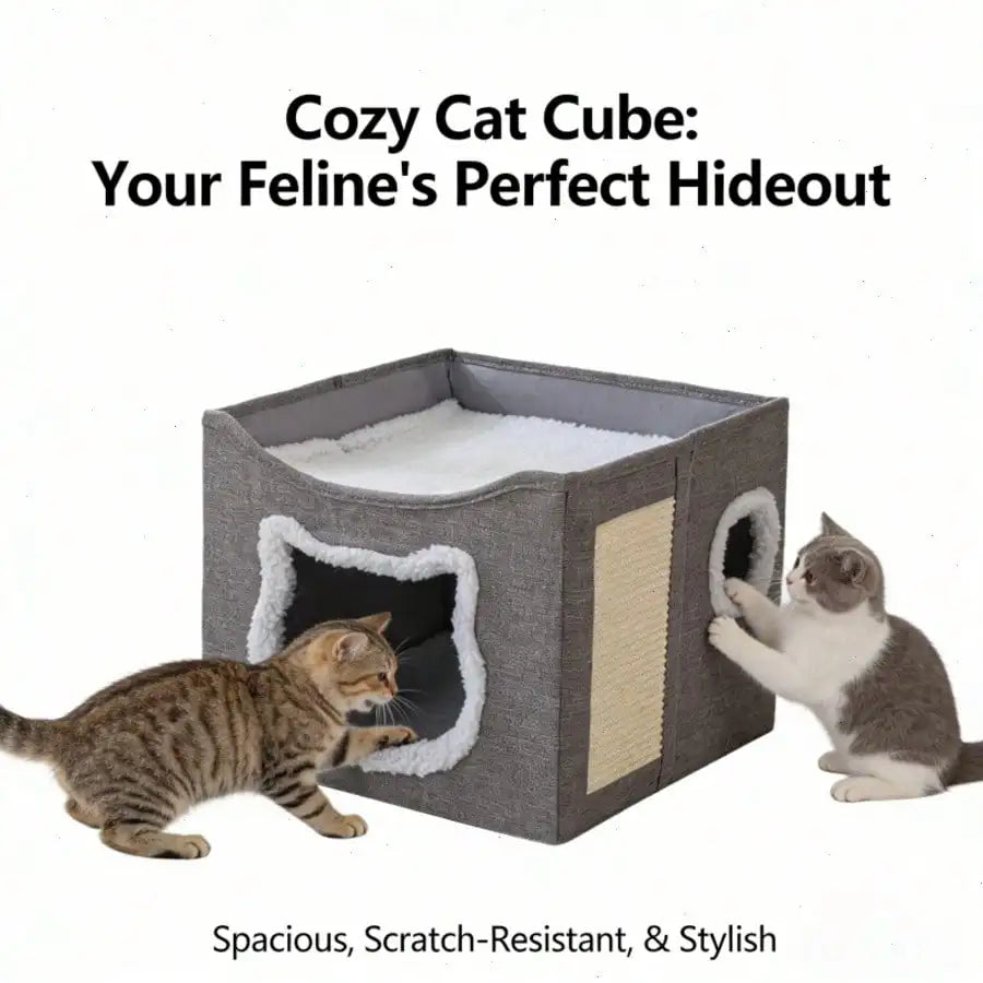 3 in 1 cat condo/bed/scratch post